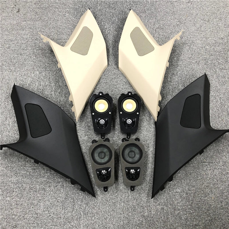 Car Rear Surround Speaker Cover For BMW X5 F15 X6 F16 Series  High Quality Audio Loudspeaker Trumpet Horn Head Treble Decor