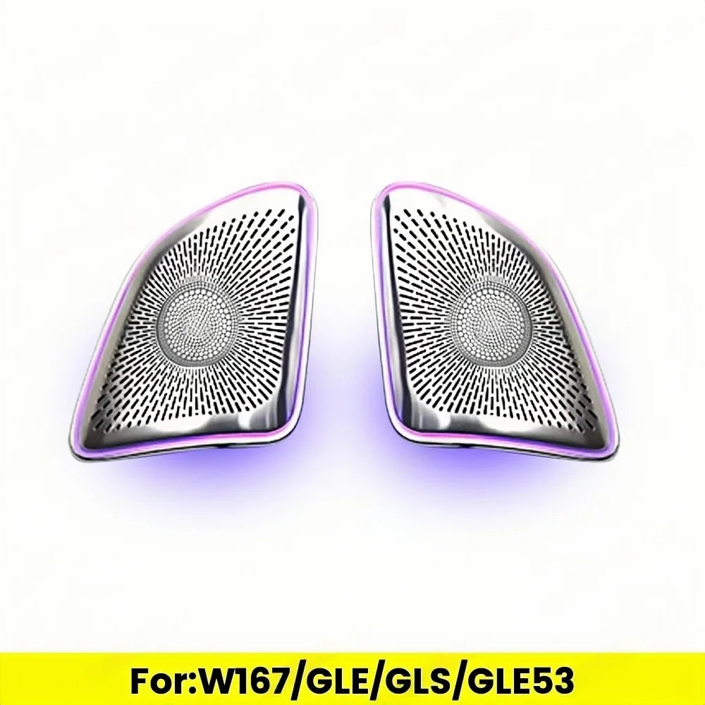 64 Colours Seat back light For Mercedes Benz 2020 GLE350 W167 GLS450 AMG GLE53 Interior Decorate Ambient Light Modification Kit