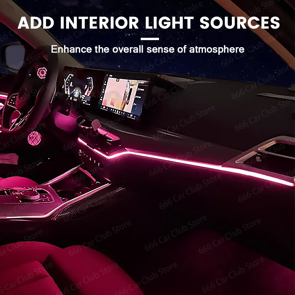 11 Colors LED Center Console Instrument Lights for BMW New 3 Series G20 G21 G22G26 G80Car Lnterior Decorative Ambient Light Part