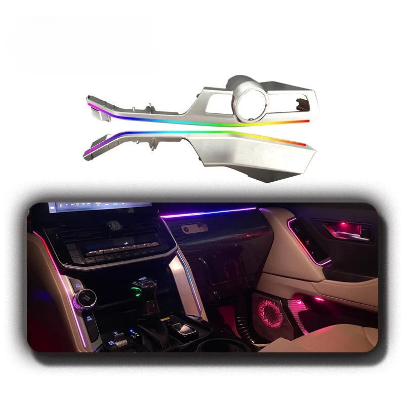 64 Color Car Ambient Light for Toyota Land Cruiser LC300 2022-2025 Symphony Speaker Covers Kit for Interior Upgrade