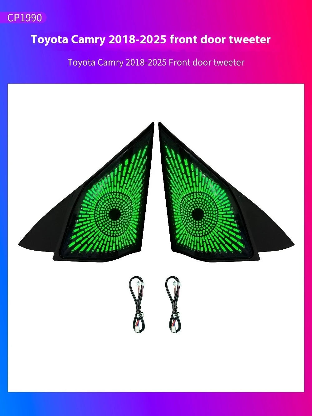 LED Car Inner Ambient light For Toyota Camry 2018-2023  Dynamic Ambient Lamp Original Car 1:1 Mold Kit Button APP Control