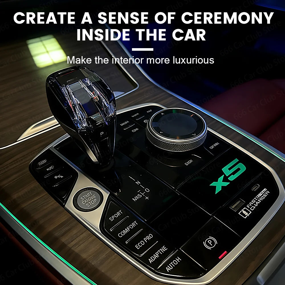 11 Color Center console luminous Expansion Dock For 3/4Series G01 G02 G05 G20 G22 G26 G28 X3 X4 X5 Car Ambient Light