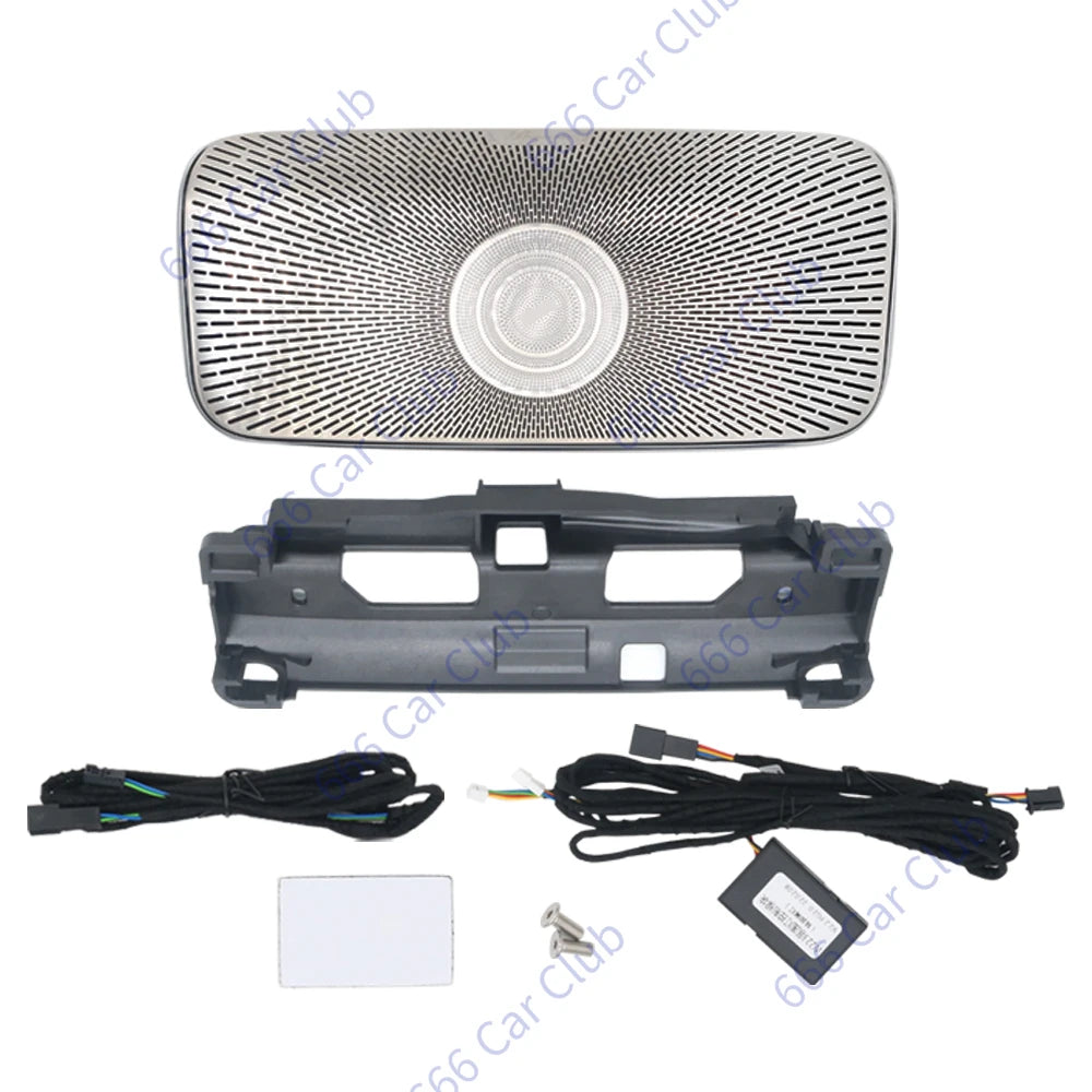 64 Colours Car Roof Surround Speaker For Mercedes-Benz S-Class W223 S450L S500 S480 S680 LED Speaker Cover 4D Rotating Tweeter