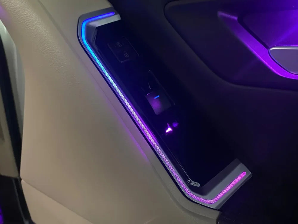 64 Color Car Ambient Light for Toyota Land Cruiser LC300 2022-2025 Symphony Speaker Covers Kit for Interior Upgrade