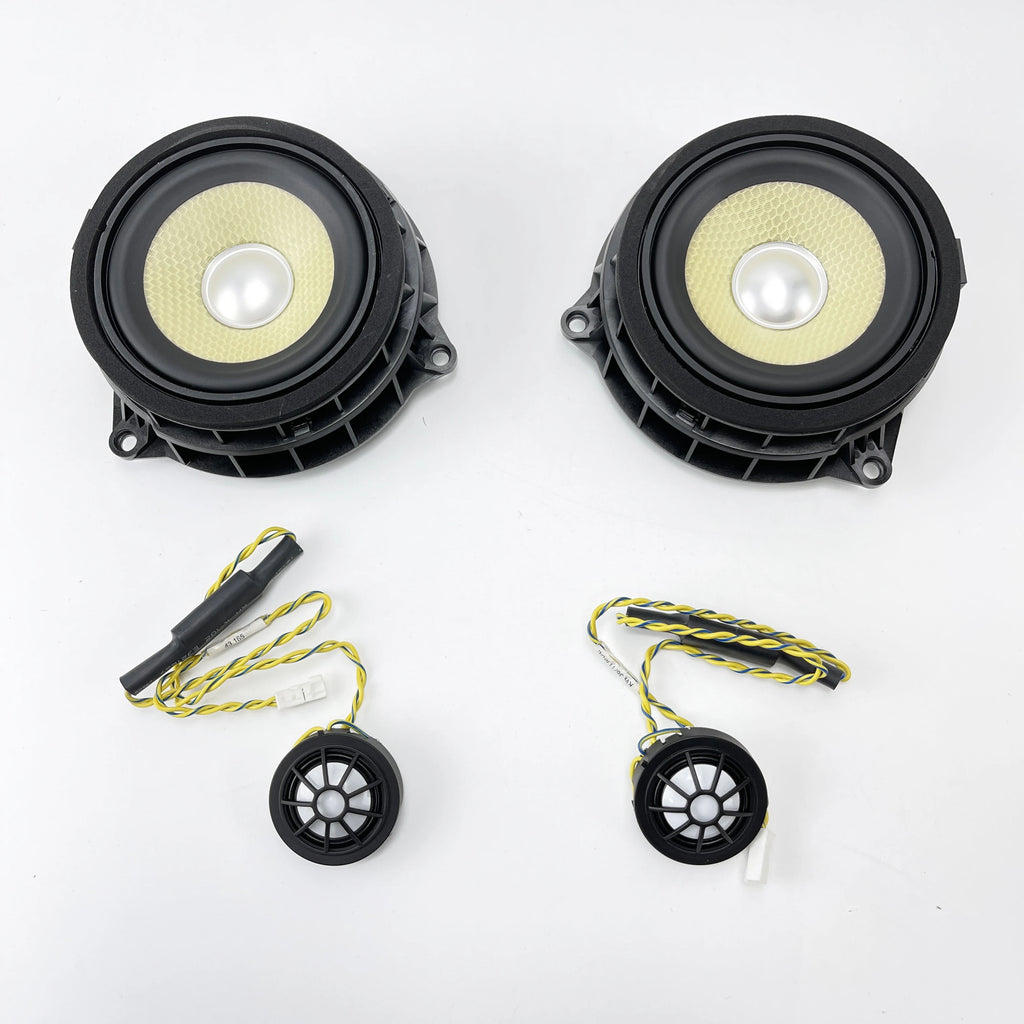 BO Speaker For BMW Tweeters X5 F15 X6 F16 Series Auto Treble Horn In The Car Door Midrange Cover 8 Inch Subwoofer Tweeter Audio