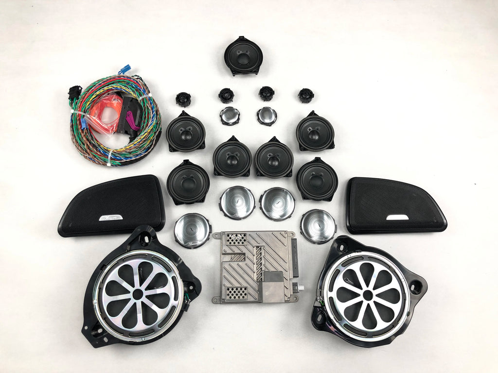 Car subwoofer For Benz C W205 GLC E W213 S W222 series high quality tweeter bass horn audio midrange speaker loudspeaker refit