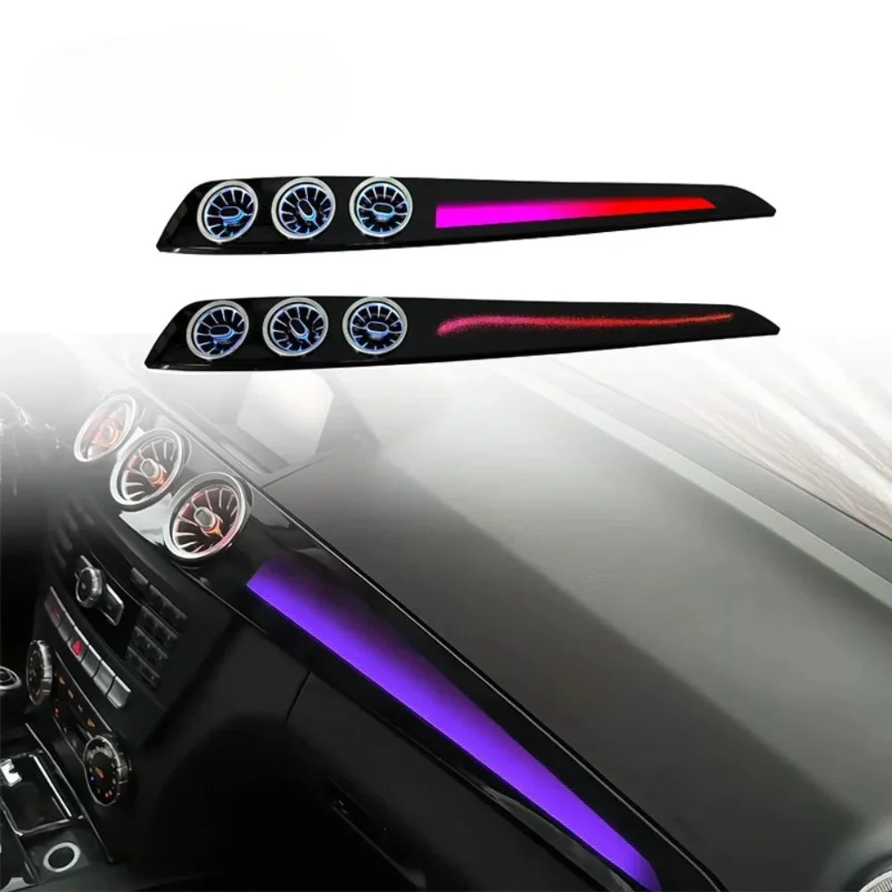 Car Interior LED Ambient Light For Mercedes-Benz C-Class W204 2010-2014 Dynamic Symphony Christmas Decoration Kit