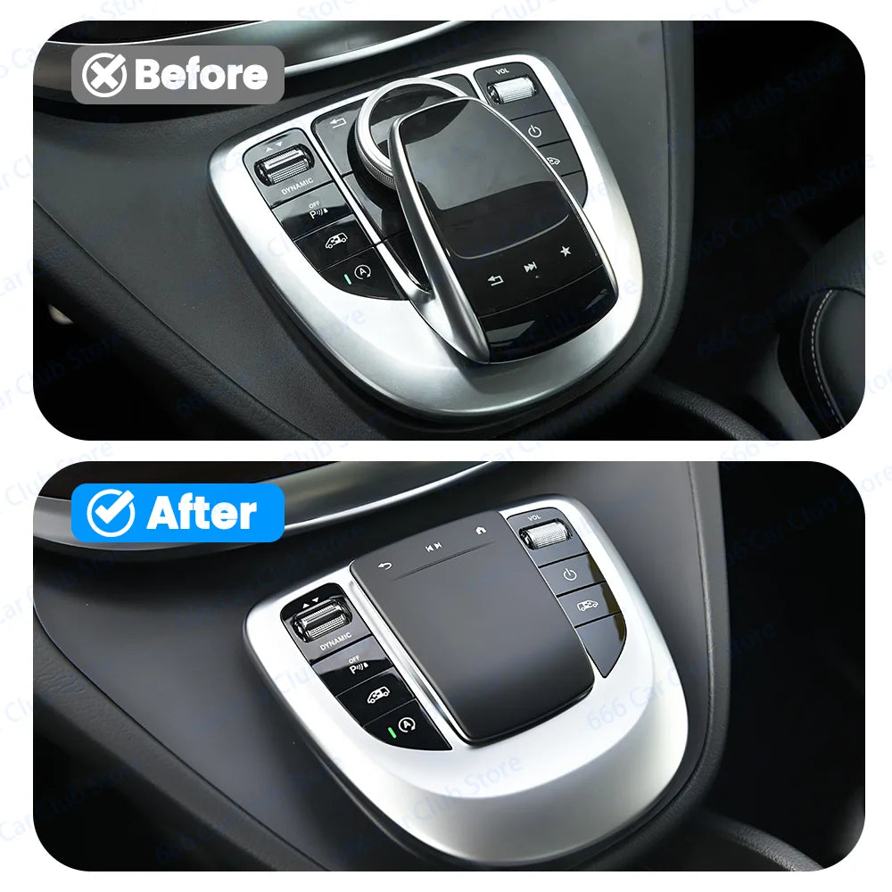 Touch The Multifunctional Mouse Buttons For Mercedes Benz W447 2015-2019 Old To New Original Car Central Control Knob Joystick